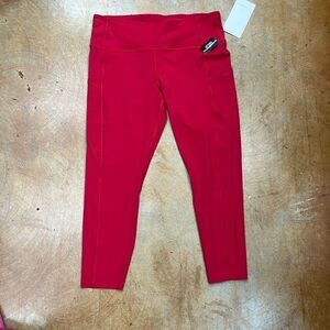 lululemon Red Leggings